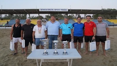 Plaj futbolunun şampiyonu Seferihisar Cittaslow