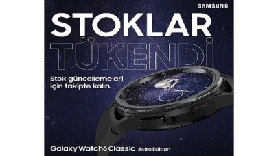 Samsung Galaxy Watch6 Classic Astro Edition’ın stokları tükendi!