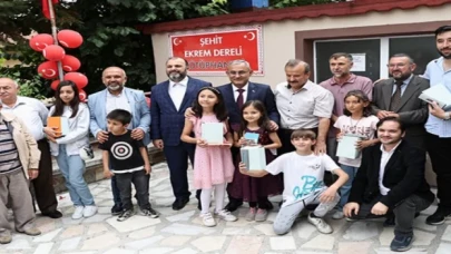 Şehit Ekrem Dereli Kütüphanesi açıldı