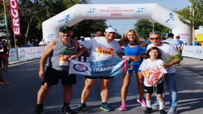 TRAKDOSK, ‘Run Greece Alexandroupolis 2023’e katıldı