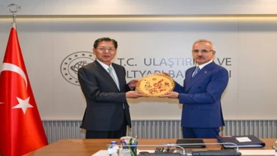 Ulaştırma ve Altyapı Bakanı Çin Büyükelçisi’ni ağırladı