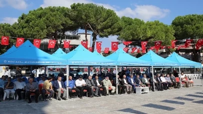 Ümmet Camii Dualarla Açıldı