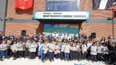 Üsküdar Yeni Öğretim Yılına Şehit Mustafa Cambaz İlkokulu açılışıyla başladı