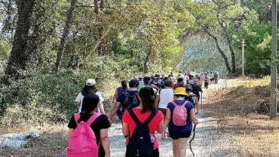 Yeşilçam yolunda doğa yürüyüşü