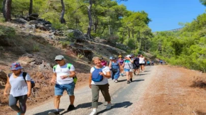 Yeşilçam yolunda doğa yürüyüşü