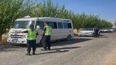 Adıyaman’da jandarmadan sıkı denetim