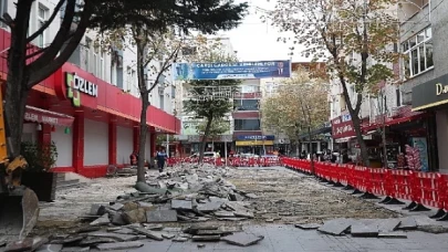 Bağcılar Çarşı Caddesi Modern Görünümüne Kavuşuyor