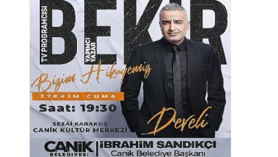 Bekir Develi Canik’te Vatandaşlarla Buluşuyor