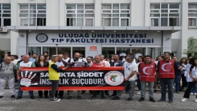 Bursa Tabip Odası: Sağlıkta şiddet sona ersin!