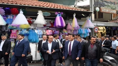 Bursa’da tarihi çarşılar Osmangazi ile hayat buldu