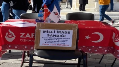 Bursa’da Zafer Partisi’nden milli iİrade sandığı