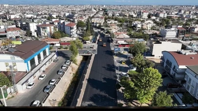 Büyükşehir’den Şelale Caddesi’ne sıcak asfalt çalışması