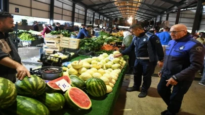 Çayırova Zabıtası pazarlarda sıkı denetimde