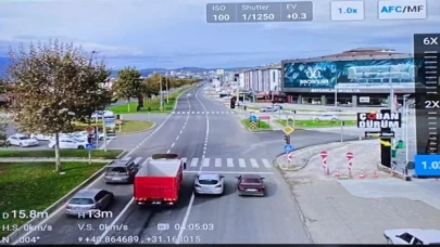 Düzce’de drone destekli uygulama