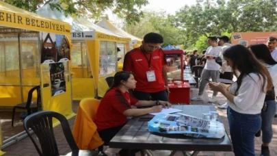 Gaziantep standına üniversiteli ilgisi