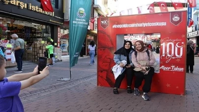 İnegöl’de Cumhuriyetin 100. Yılını Ölümsüzleştiren Etkinlik