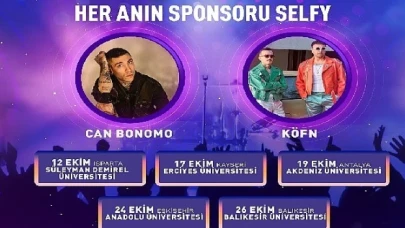 Kampüslerde festival heyecanı: Selfy Fest’e geri sayım başladı