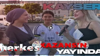 Kayseri’de Herkes Kazansın sevinci