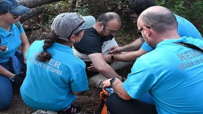 Kemer’de Gerçeği Aratmayan Tatbikat