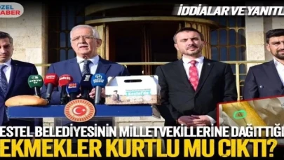 Kestel Belediyesi’nin milletvekillerine dağıttığı 1 TL’lik ekmekler kurtlu mu çıktı?