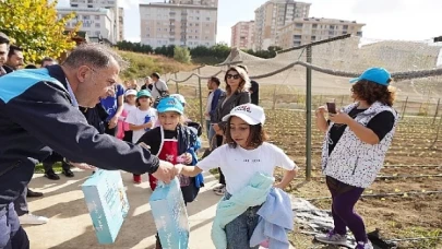 Kışlık Fideler Çocukların Elleriyle Toprakla Buluştu