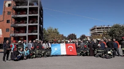 Konya Büyükşehir TİKA İş Birliğiyle Somali ve Türkiye’nin 15 Şehrinden İtfaiyecilere Eğitim Verdi