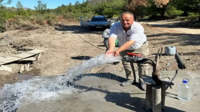 Manisa Kırkağaç’ta 6 litre verimli sondaj