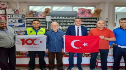 Manisa Şehirlerarası Otobüs Terminali Kırmızı-Beyaza büründü