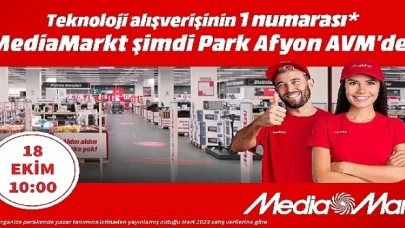 MediaMarkt 96. Mağazasını Afyon’da Açıyor