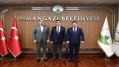 Osmangazi’ye Tacikistan’dan kardeş ziyareti