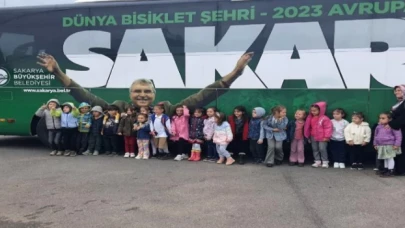 Sakarya’nın gezi programı minikleri mest etti