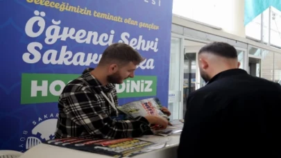 Sakarya’yı tercih eden öğrencilere sıcak karşılama