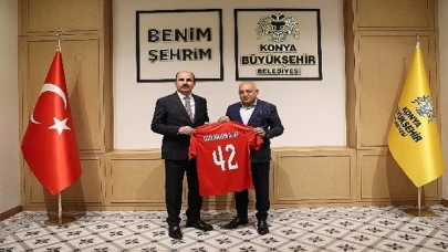 TFF Başkanı Büyükekşi Başkan Altay’ı Ziyaret Etti