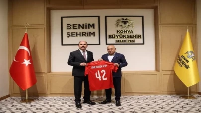 TFF Başkanı Büyükekşi’den Konya Büyükşehir’e ziyaret