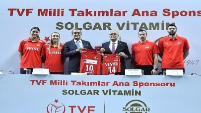 Türkiye Voleybol Federasyonu ile Solgar Vitamin Sponsorluk Anlaşmasını İmzaladı