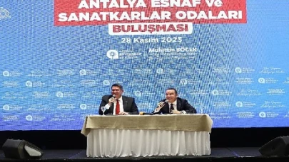 Başkan Böcek esnaf odaları başkanları ile buluştu