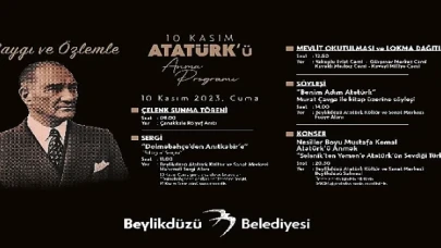 Beylikdüzü ATA’sını saygı ve özlemle anacak