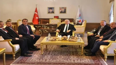 Binali Yıldırım’dan Nevşehir Belediyesi’ne ziyaret