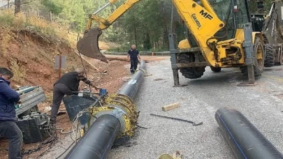 Büyükşehir, Marmaris Bozburun İçme Suyu Projesinde İlk Kazmayı Vurdu