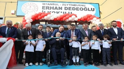 Erhan Dedeoğlu İlkokulu Milli Eğitim Bakanı Prof. Dr. Yusuf Tekin’in Katılımıyla Açıldı