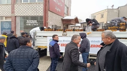 Hatay erzin’den ılgaz halkına gönül bağı