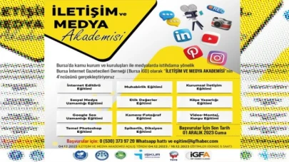 İletişim ve Medya Akademisi başlıyor