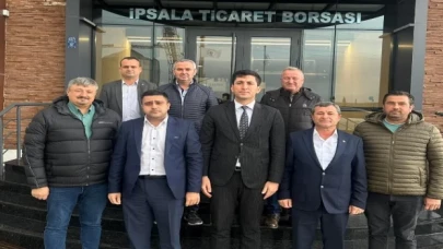 İpsala’da Cumhuriyet Savcılarından Ticaret Borsası’na ziyaret