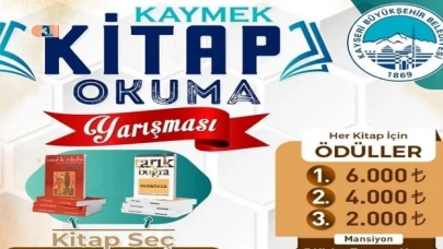 KAYMEK’ten üçüncüsü kitap okuma yarışması