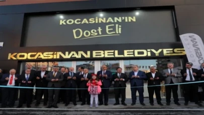 Kayseri Kocasinan’da Dost Eli Mağaza açıldı