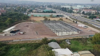 Kocaeli Karamürsel terminal binası ilerliyor