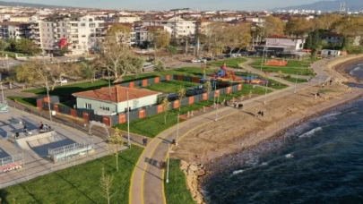 Kocaeli’nin Yarımca sahil parkı çok güzel oldu