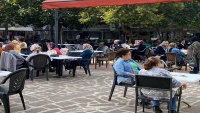 Manisa’da ’Kadınlar Kahvesi’ne yoğun ilgi