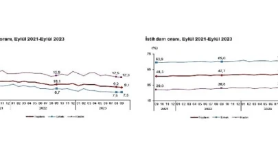 Mevsim etkisinden arındırılmış işsizlik oranı yüzde 9,1 seviyesinde gerçekleşti