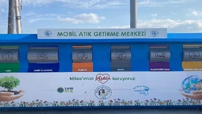 Milas belediyesi, geri dönüşüm çalışmalarını sürdürüyor